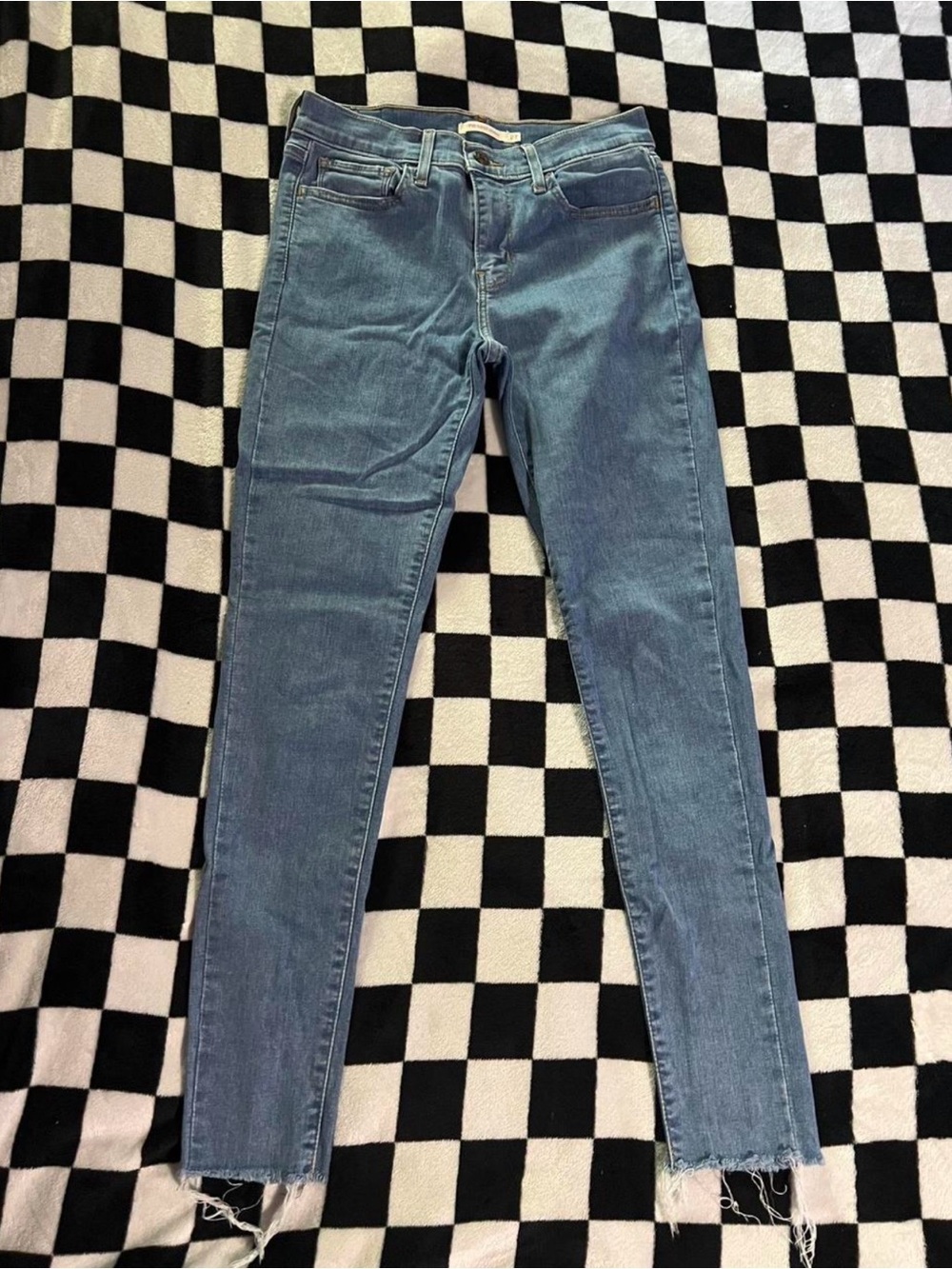 Levi's 710 Super Skinny Jeans in Blue Waist 27